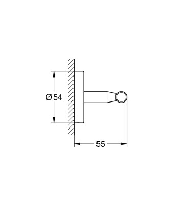 Grohe Bau Cosmopolitan Havlu Askılığı - 40461001 - 2