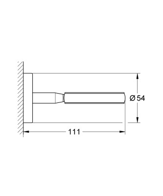 Grohe Bau Cosmopolitan Sabunluk Tutacağı - 40585001 - 2