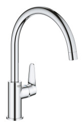 Grohe BauCurve Tek kumandalı eviye bataryası - 31536001 - Grohe