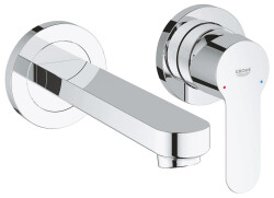 Grohe BauEdge 2 Delikli Duvardan Lavabo Bataryası - 20474000 - Grohe