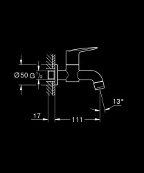 Grohe BauEdge Bide Bataryası - 20238001 - 2