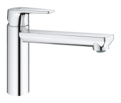 Grohe BauEdge Tek kumandalı eviye bataryası - 31693000 - Grohe