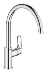 Grohe BauFlow Tek Kumandalı Eviye Bataryası - 31538001 - Grohe