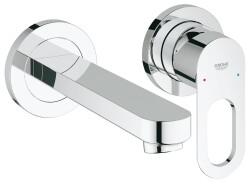 Grohe BauLoop İki delikli lavabo bataryası - 20289000 - Grohe