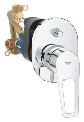 Grohe BauLoop Tek kumandalı banyo bataryası - 29041001 - Grohe