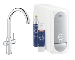 Grohe Blue Home Arıtmalı İçme Suyu ve Soda Yapan Eviye Bataryası - 31545001 - Grohe