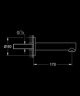 Grohe Concetto Çıkış Ucu - 13280001 - 2