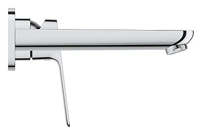 GROHE Cubeo 2 Delikli Duvar Tipi Lavabo Bataryası (M-Boy), Krom - 1017880000 - 2