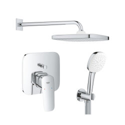 Grohe Cubeo Ankastre banyo/duş bataryası Set, - 1017780000 - Grohe