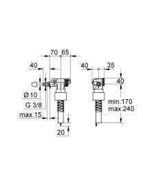 Grohe Doldurma Grubu Flator - 37095000 - 2