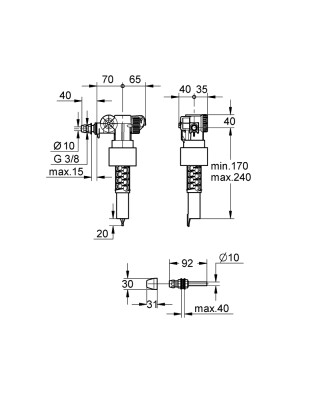 Grohe Doldurma valfi - 37092000 - 2