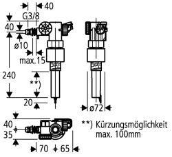 Grohe Doldurma valfi - 43537000 - 2