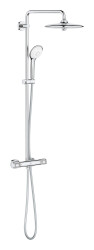 Grohe Duvara monte termostatik bataryalı duş sistemi - 27296003 - 1