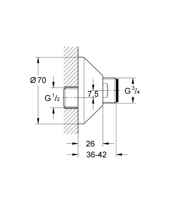 Grohe Ekzantrik - 12075000 - 2
