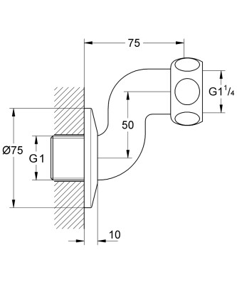 Grohe Ekzantrik - 12411000 - 2