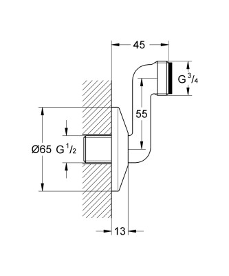 Grohe Ekzantrik - 12465000 - 2