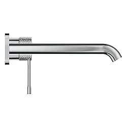 GROHE Essence İki Delikli Duvar Tipi Lavabo Bataryası (L-Boy), Crafted Krom - 29193PF1 - 2
