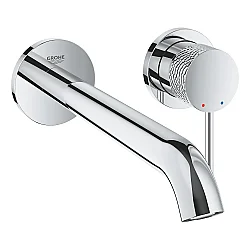 GROHE Essence İki Delikli Duvar Tipi Lavabo Bataryası (M-Boy), Crafted Krom - 29192PF1 - 1