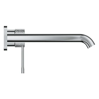 GROHE Essence İki Delikli Duvar Tipi Lavabo Bataryası (M-Boy), Crafted Krom - 29192PF1 - 2