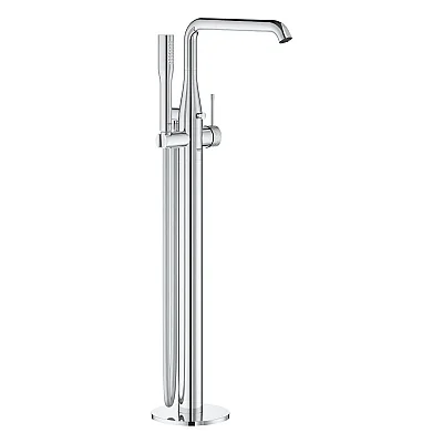 GROHE Essence Yerden Montajlı Tek Kollu Küvet Bataryası, Crafted Krom - 25248PF1 - 1