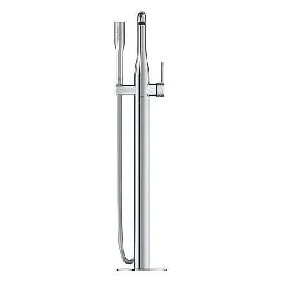 GROHE Essence Yerden Montajlı Tek Kollu Küvet Bataryası, Crafted Krom - 25248PF1 - 4