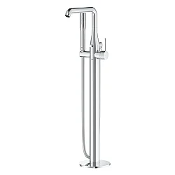 GROHE Essence Yerden Montajlı Tek Kollu Küvet Bataryası, Crafted Krom - 25248PF1 - 5