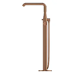 GROHE Essence Yerden Montajlı Tek Kollu Küvet Bataryası, Fırçalı Crafted Warm Sunset - 25248DE1 - 2