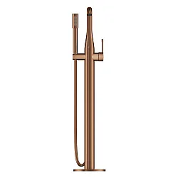 GROHE Essence Yerden Montajlı Tek Kollu Küvet Bataryası, Fırçalı Crafted Warm Sunset - 25248DE1 - 3
