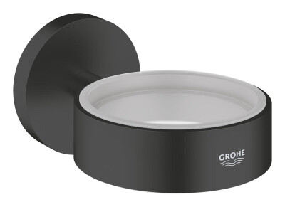Grohe Essentials Cam Tutacak Mat Siyah - 1024662430 - 1