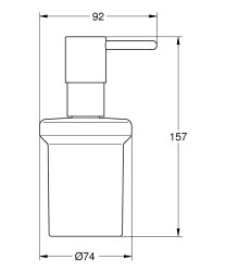 Grohe Essentials Sıvı sabunluk - 40394DC1 - 2