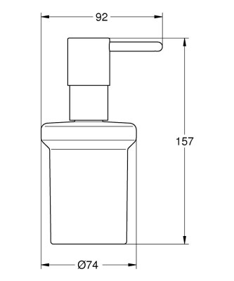 Grohe Essentials Sıvı sabunluk - 40394DC1 - 2