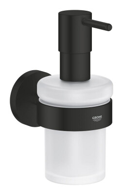 Grohe Essentials Sıvı Sabunluk Mat Siyah - 1022572430 - 1