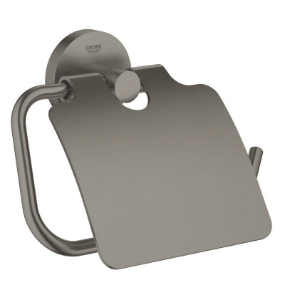 Grohe Essentials Tuvalet Kağıtlığı, Brushed Hard Graphite - 40367AL1 - 1