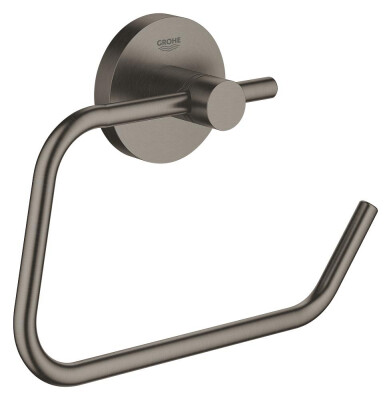 Grohe Essentials Tuvalet Kağıtlığı Kapaksız, Brushed Hard Graphite - 40689AL1 - 1
