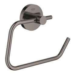 Grohe Essentials Tuvalet Kağıtlığı Kapaksız, Hard Graphite - 40689A01 - Grohe