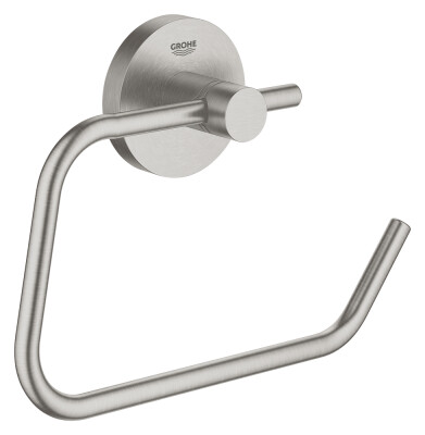Grohe Essentials Tuvalet Kağıtlığı Kapaksız, Paslanmaz Çelik - 40689DC1 - 1
