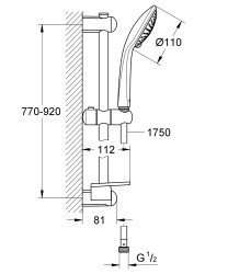 Grohe Euphoria 110 Champagne Surgulu Takım - 27227001 - 2
