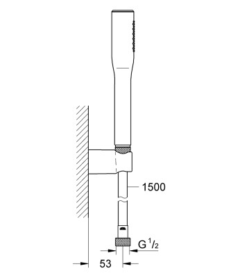 Grohe Euphoria Cosmopolitan Stick Duş Seti - 27369000 - 2