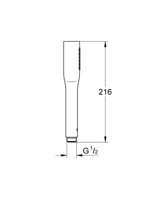 Grohe Euphoria Cosmopolitan Stick El Duşu 1 Akışlı - 27367000 - 2