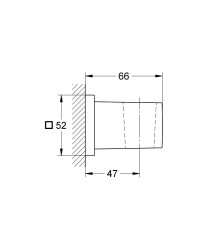 Grohe Euphoria Cube El Duşu Askısı - 27693000 - 2