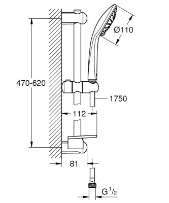 Grohe Euphoria Duş Ray Seti 2 Akışlı - 27230001 - 2