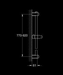 Grohe Euphoria Duş sürgüsü, 900 mm - 27500000 - 2