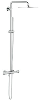 Grohe Euphoria System 230 Duvara monte termostatik bataryalı duş sistemi - 26187000 - 1