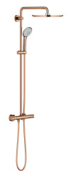 Grohe Euphoria System 310 Duvara monte termostatik bataryalı duş sistemi - 26075DA0 - Grohe