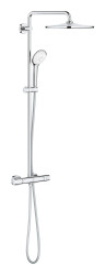 Grohe Euphoria System 310 Duvara Monte Termostatik Bataryalı Duş Sistemi - 26723000 - Grohe