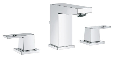 Grohe Eurocube 3 Delikli Lavabo Bataryası S-Boyut - 20351000 - 1
