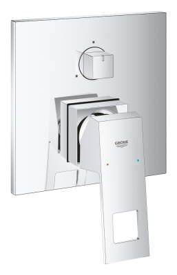 Grohe Eurocube 3 Yollu Ankastre Banyo Bataryası - 24094000 - 1