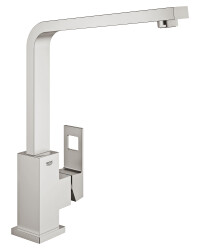 Grohe Eurocube Tek kumandalı eviye bataryası - 31255DC0 - Grohe