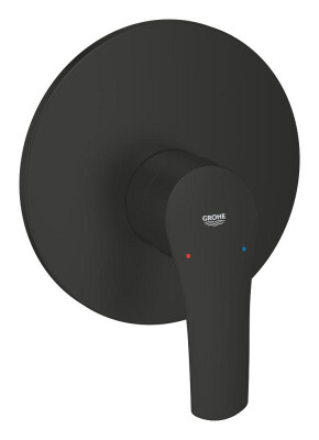 Grohe Eurosmart Ankastre Duş Bataryası Mat Siyah - 194512433 - 1