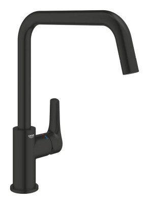 Grohe Eurosmart Eviye Bataryası Mat Siyah - 305672430 - 1